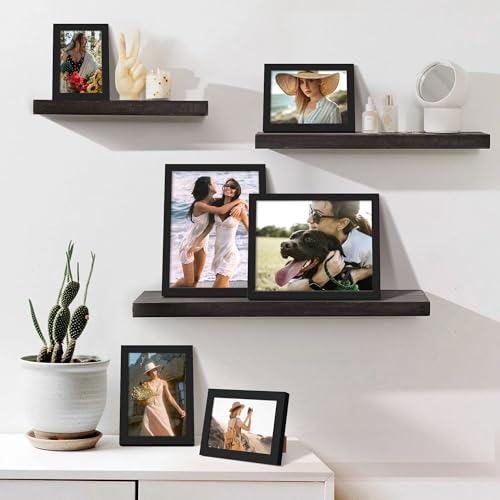 10-Piece Picture Frame Set, Black Collage Frames for Wall Gallery Decor
