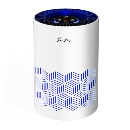 HEPA Air Purifier for Bedroom with 360° Airflow, 20dB Sleep Mode & Aroma Pad