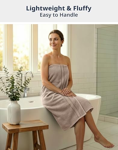 Oversized Cotton Bath Sheets - 35" x 66" Soft Absorbent Towels - 4 Pack