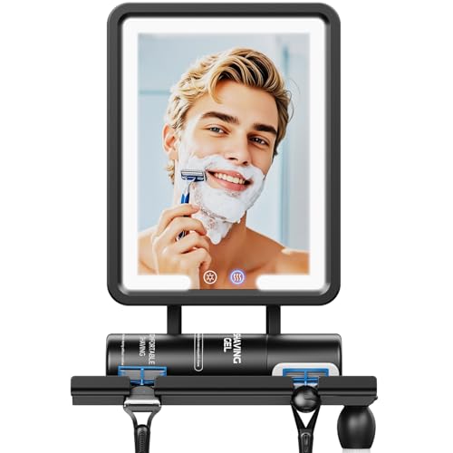 Heated Shower Mirror Fogless for Shaving (Gen 3) - 3 Colors Stepless