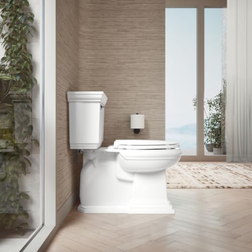 KOHLER Cachet ReadyLatch Elongated Slow Close Toilet Seat White