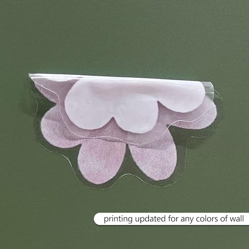 Boho Daisy Flower Wall Decals - 84 Pcs Peel and Stick Floral Stickers