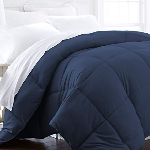 Beckham Hotel Collection Twin/Twin XL Down Alternative Comforter - Navy Blue