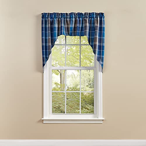 Park Designs Rainy Lake Swag Pair 72 x 36 inches - Cotton Window Treatments