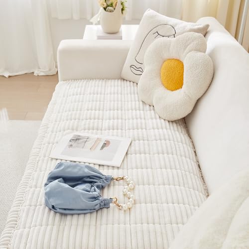 Non-Slip Washable Dog Couch Cover - Soft Pet Sofa Protector (27.6" x 59")