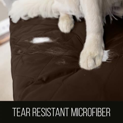 Reversible Couch Furniture Protector Slipcover for Pets, 70 Inch Seat