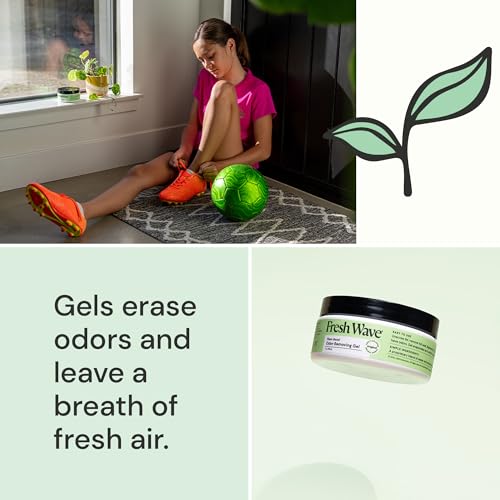 Plant-Based Odor Eliminator Gel for Home, Bathroom & Pets - 3 Pack (7 oz)