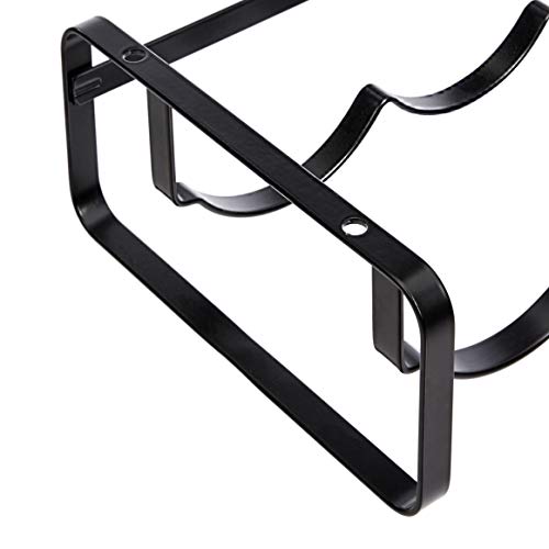 Stackable Metal Wine Rack for Tabletop Bottle Storage, 4-Bottle