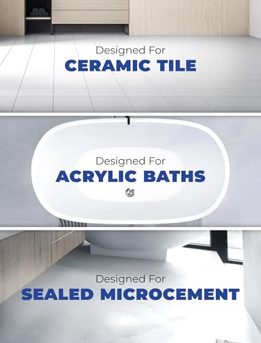 Clear Bloom Non-Slip Shower Stickers - 24 Pack 3.25" Hex Bathtub Grips