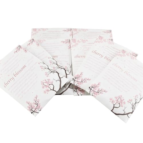 Cherry Blossom Scented Sachets for Drawers and Closets, 8-Pack