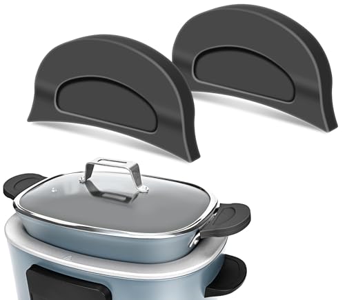 Heat-Resistant Silicone Pot Handle Cover for 8.5 Qt Slow Cookers
