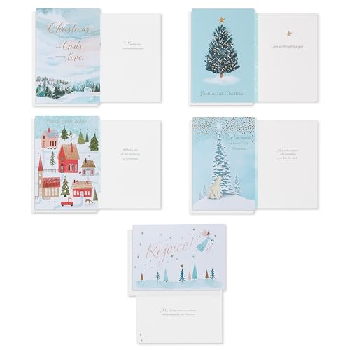 American Greetings Religious Christmas Cards with Envelopes (25-Count) - Light Religious XMAS 25 Bundle