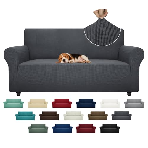 Super Stretch Sofa Slipcover (72"-92") - Non-Slip Pet-Friendly Couch Cover