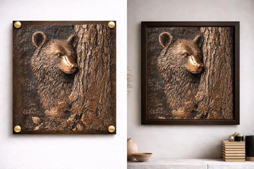 Premium Copper Wall Art Panel - Handmade Decorative Metal Decor