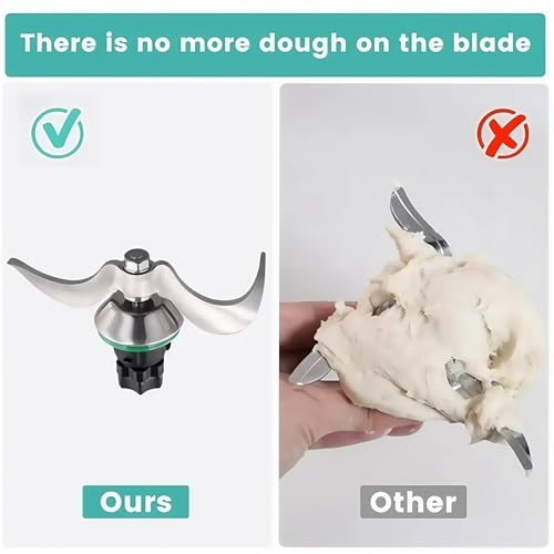 Stainless Steel Dough Mixer Blade for Food Processor Kitchen Appliances