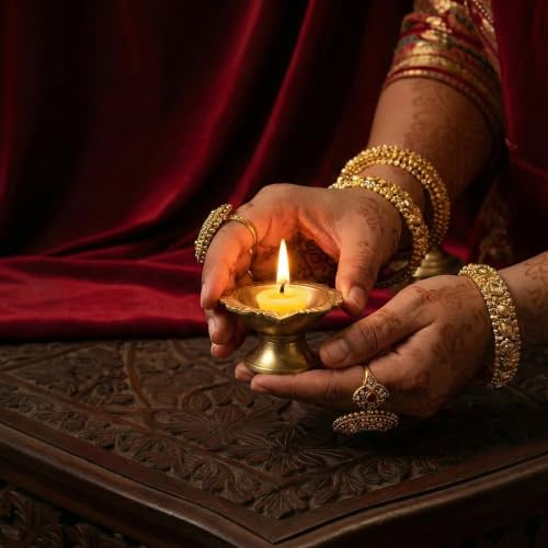 100 Ghee Wicks for Diya - 30 Min Burn Time, Wax Free, Fragrant