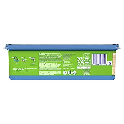 Heavy Duty Wet Mop Cloth Refills for Multi-Surface Cleaning, 20 Count