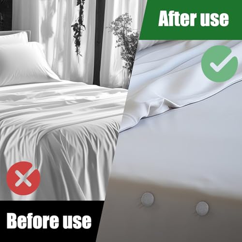 15 Grey Bed Skirt Twist Pins - Durable Fabric Fasteners for Upholstery