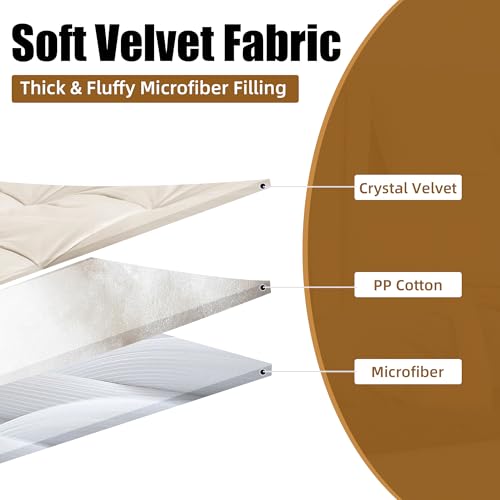 Foldable Tufted Floor Lounger Pillow, 74-inch Long Cushion for Meditation