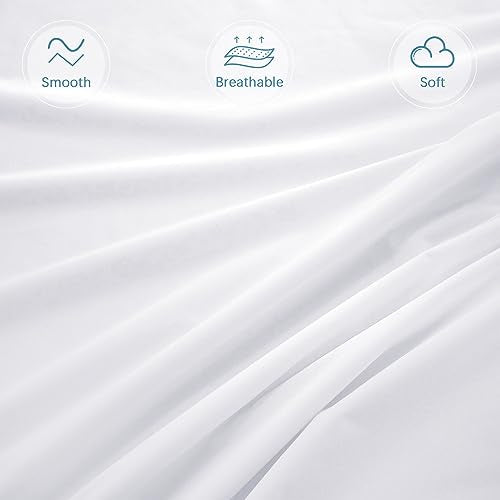 Biloban Queen Waterproof Zippered Mattress Protector - 6-Side Encasement