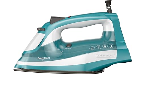 BLACK+DECKER One Step Steam Iron - Standard Model with Nonstick Soleplate & Smart Steam Control
