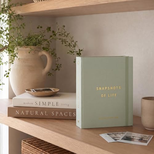 Linen Photo Album for 2x3-inch Instant Photos - Holds 240 Pictures