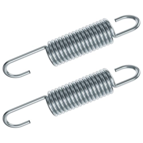 Recliner Chair Mechanism Tension Springs - 3-5/8 Inch Long Neck (2-Pack)