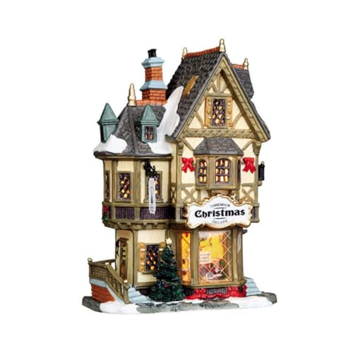 Lemax Christmas Village Tannenbaum Lighted Building with Battery Operation