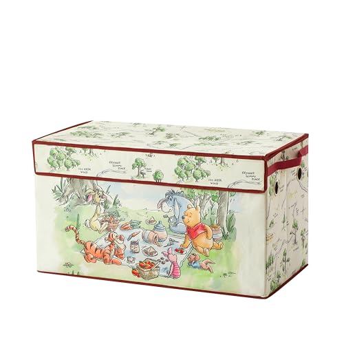 Collapsible Toy Storage Trunk with Soft Lid - 28.5-inch Kids Organizer