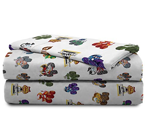 Jay Franco Monster Jam 3-Piece Toddler Sheet Set - Soft Microfiber Bedding