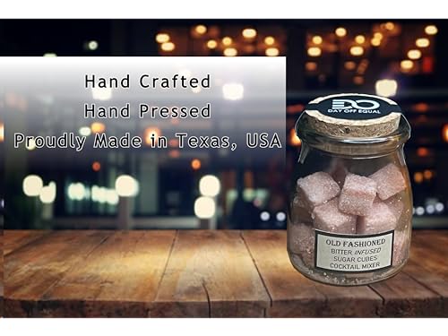 Day Off Equal Old Fashioned Cocktail Mix Cubes - Aromatic & Orange Infused Sugar