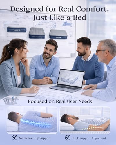 Queen Air Mattress with Built-in Pump - 18" Raised Inflatable Bed