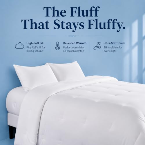 Cloud Comforter Queen - Ultra Fluffy Down Alternative Duvet