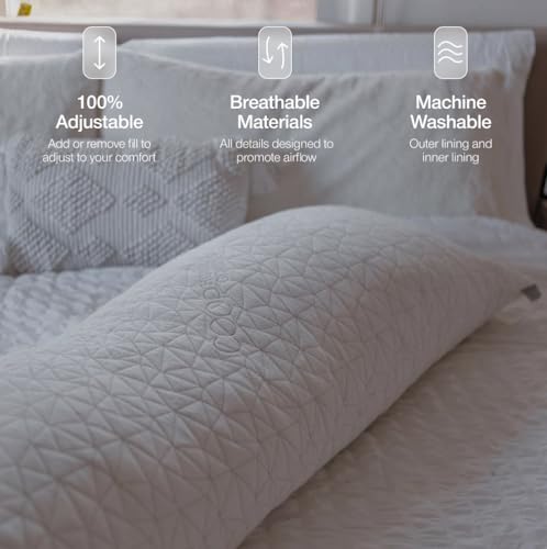 Adjustable Body Pillow for Back, Hip & Knee Support - 20x54