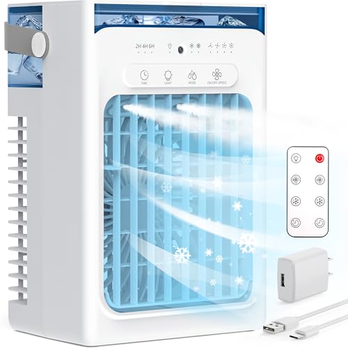 Portable Air Conditioner Personal Mini Evaporative Air Cooler with Remote