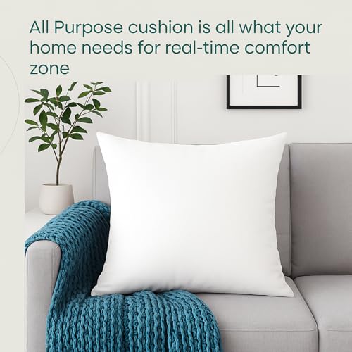 LANE LINEN 12x20 Throw Pillow Inserts Pack of 2 - Soft Lumbar Cushions