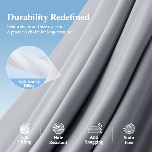 Cooling Comforter King Size - Breathable Soft Blanket for Hot Sleepers