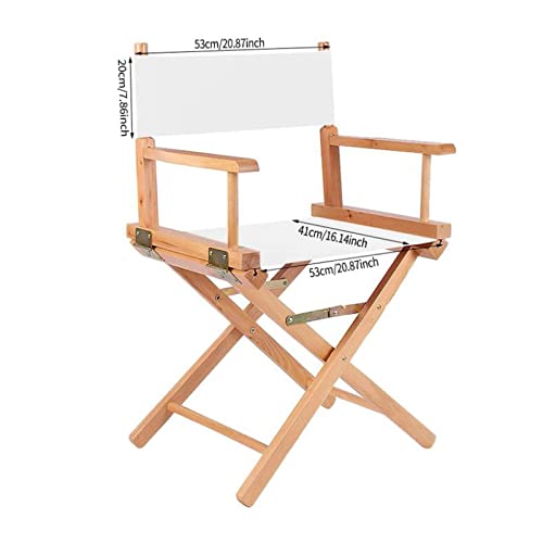 Director Chair Canvas Replacement Set with Wood Sticks - Army Green