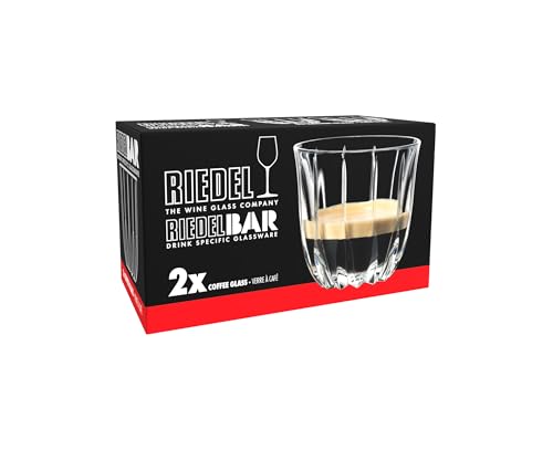 Riedel Coffee Glass - Drink Specific Cup for Cocktails & Espresso - Set of 2