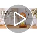 Flower Dimmable Candle Warmer Lamp with Timer for Jar Wax Candles
