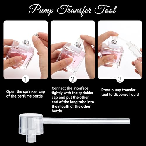 10-Piece Perfume Refill Tool Kit for Travel, Essential Oils, and Fragrance