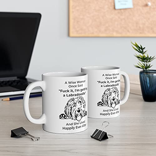 Funny Labradoodle Gifts For Women Labradoodles Lovers Coffee Mug Dog