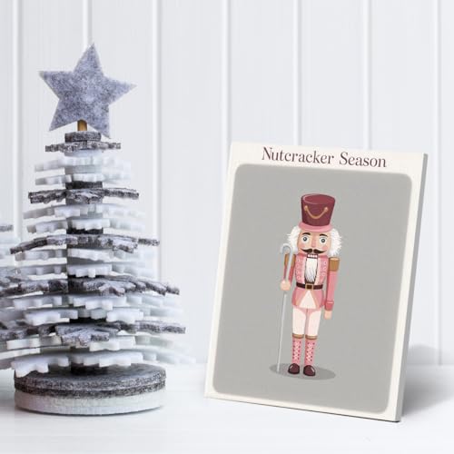 HQFRDNF Christmas 22 Nutcracker Wall Art - Festive Holiday Decor 8x10"