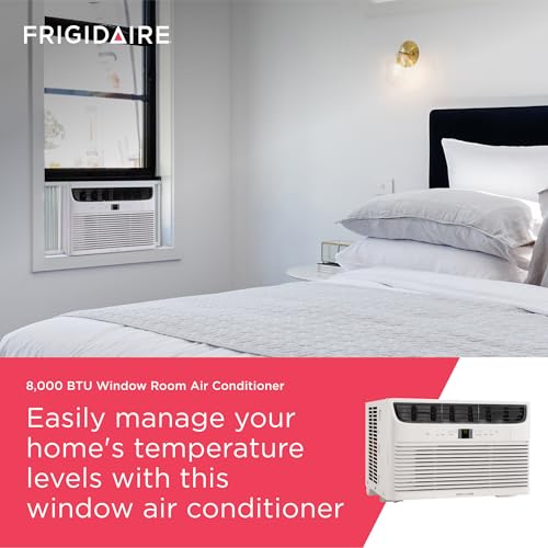 Frigidaire 8,000 BTU Window Air Conditioner with Remote and Eco Mode