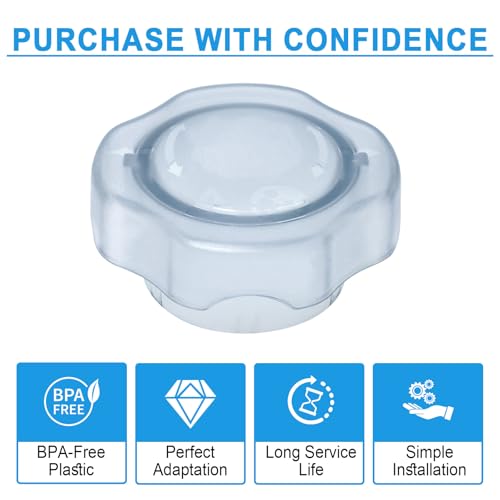 Replacement Lid Plug for Low Profile 64oz Blender Container BPA-Free