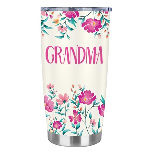 LSDY Grandma Gifts Stainless Steel Tumbler 20oz for Mother's Day Birthday Christmas