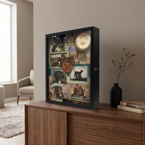 13x16 Graduation Shadow Box Frame with Glass Window and Linen Backing