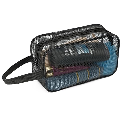 Mesh Shower Caddy Bag Portable Quick Drying Toiletry Organizer