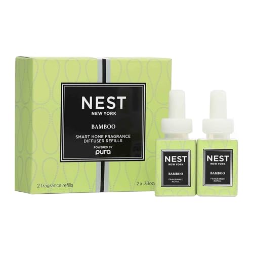 Bamboo Smart Home Fragrance Diffuser Refill Vials - 2 Pack