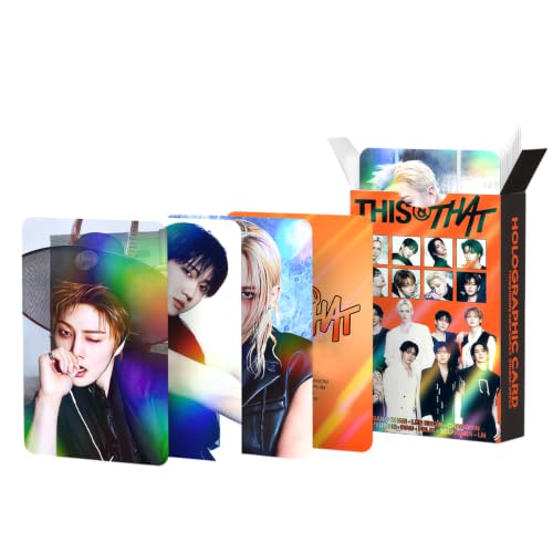 124-Piece Photo Card and Sticker Set for K-Pop Fans